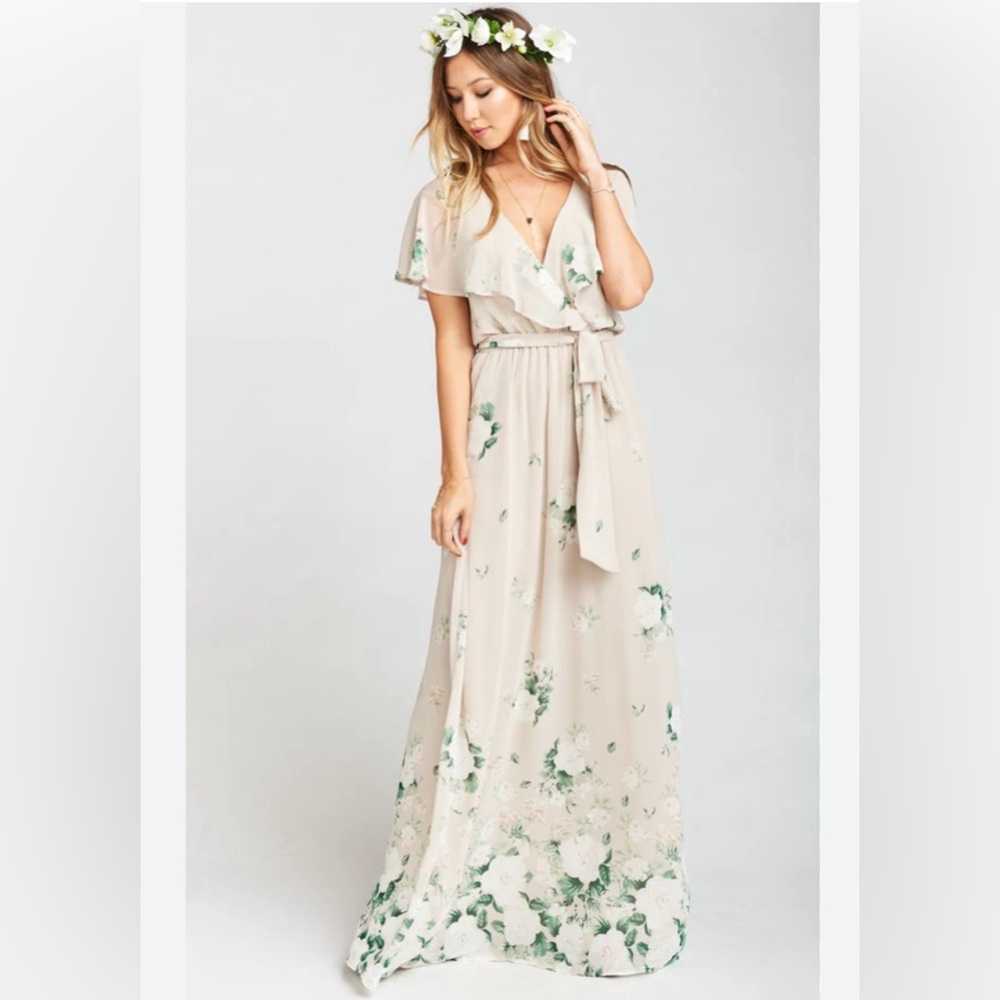 Show Me Your Mumu Audrey Bouquet Toss Floral Maxi Dress XXL